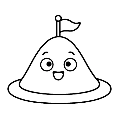 Sand Dune coloring page