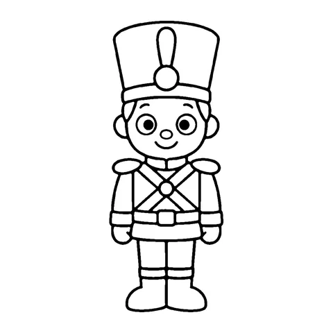 Toy Soldier coloring page