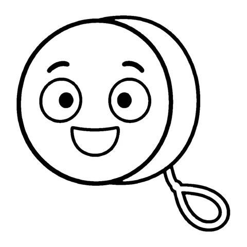 Yo-Yo coloring page